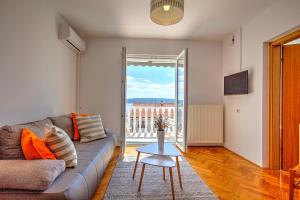 Posezení v ubytování Anmarie Apartments Crikvenica