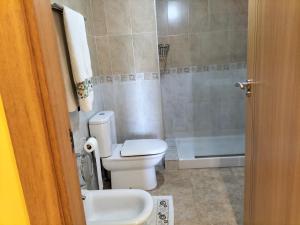 Koupelna v ubytování Apartamento Isla de Arousa - Riasón
