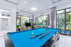 Biliár nebo kulečník v ubytování Palm Villa 10 Near Beach