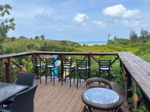 Balkón nebo terasa v ubytování Kingstone lodge zanzibar