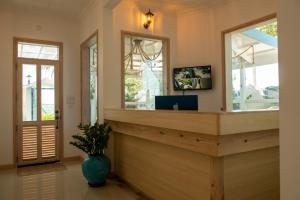 TV a/nebo společenská místnost v ubytování Rushkokaa Beach Villa
