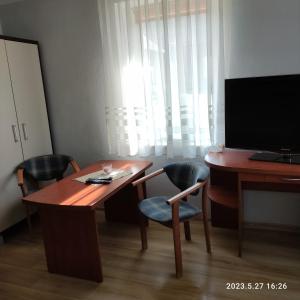 Televisi dan/atau pusat hiburan di Apartament Pod Lipą