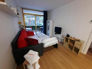 Posteľ alebo postele v izbe v ubytovaní la casita de salou