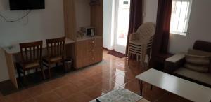 Posezení v ubytování LeBovallon B&B