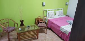 Postel nebo postele na pokoji v ubytování LeBovallon B&B