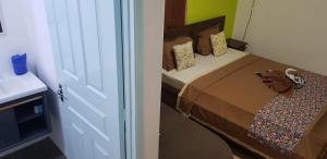 Postel nebo postele na pokoji v ubytování LeBovallon B&B