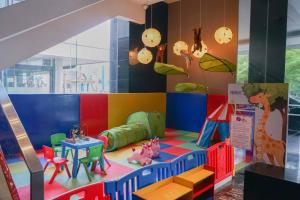 Posezení v ubytování The Premiere Hotel Pekanbaru
