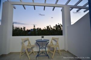 Balkon lub taras w obiekcie Aegeeis