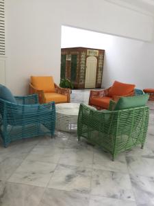 Posezení v ubytování Heeren Palm Suites