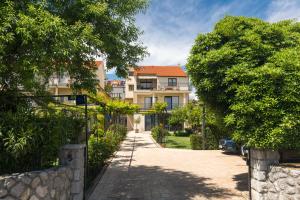 Zahrada ubytování Apartments Morozin