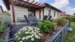 Zahrada ubytování Bíbic Apartman D