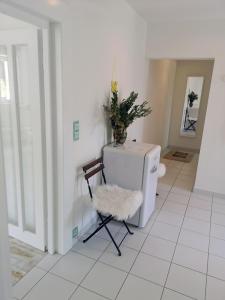 Posezení v ubytování Münsing Nähe Starnberger See, schöne Ferienwohnung, Gästewohnung 125qm EG und OG KONTAKTFREI