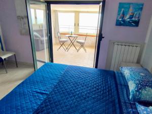Postel nebo postele na pokoji v ubytování Sognando Agropoli