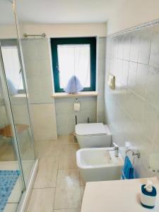 Koupelna v ubytování Sognando Agropoli