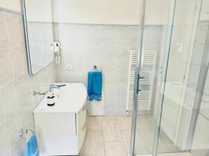 Koupelna v ubytování Sognando Agropoli