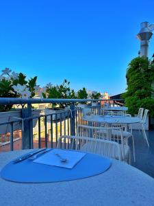 Balkon lub taras w obiekcie Hotel Regina