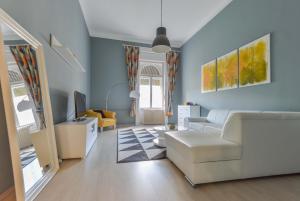 Posezení v ubytování Dohany Design Apartments