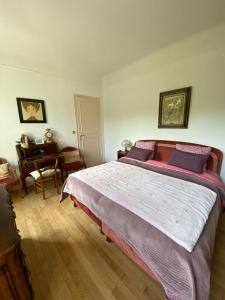 Postel nebo postele na pokoji v ubytování Villa Fresquet