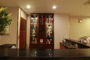 加伦特酒店酒廊或酒吧区