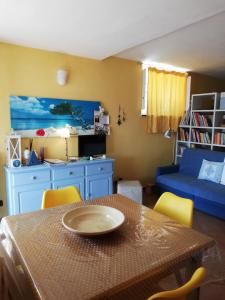Χώρος καθιστικού στο Ariadimare guest house