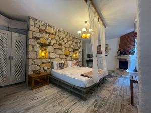 Postel nebo postele na pokoji v ubytování ALAÇATI XL LUXURY HOTEL + 37 fotografií