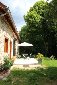 Zahrada ubytování Les Renardières