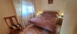 Кровать или кровати в номере Casa Fernandet 3 bedrooms house