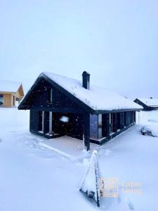 Brand new cabin at Moseteråsen Hafjell Ski inout om vinteren