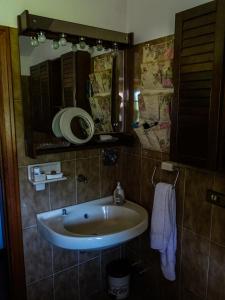 Ванная комната в Residenza Maestà del Picchio-Il Cielo