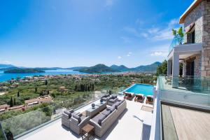 a house with a view at 180 Villas in Nydri