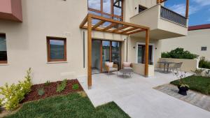 Balkón nebo terasa v ubytování Kynara Elegant Living