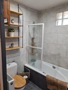 Kúpeľňa v ubytovaní La Maison des 4 moineaux + 37 fotografií