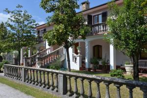 A garden outside Villa Magnolia