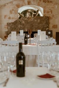 Boissons dans l'établissement Masseria Le Lamie