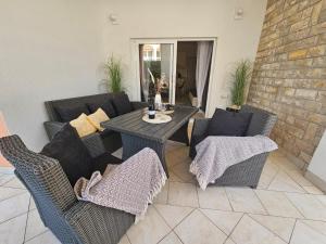 Posezení v ubytování Apartment Melani