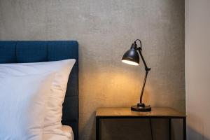 Riverside Hotel Plzeň客房内的一张或多张床位