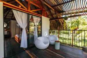 Casa Chapolin Boutique Guesthouse的阳台或露台