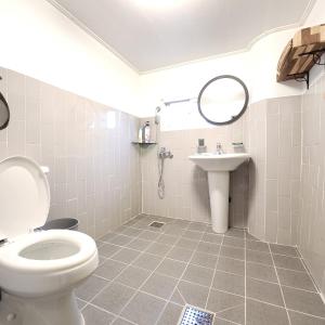 Ванная комната в Yeobyeol Guesthouse