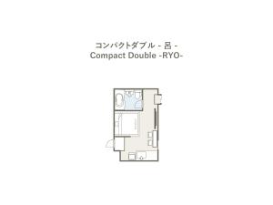 Půdorys ubytování Relax Hotel Takayama Station