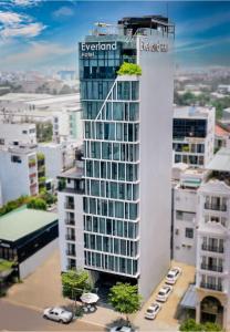 Nespecifikovaný výhled na destinaci Danang nebo výhled na město při pohledu z hotelu