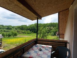 A balcony or terrace at Kuca - STUDIO