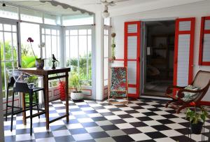 Posezení v ubytování VILLA MANAAKI