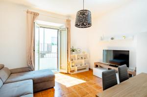 Posezení v ubytování B&B Pantarei