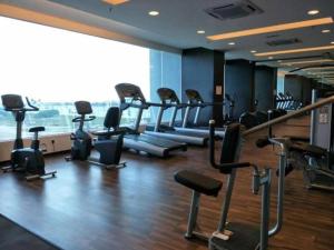 Fitness centrum a/nebo fitness zařízení v ubytování Great Atlantis Homestay Melaka