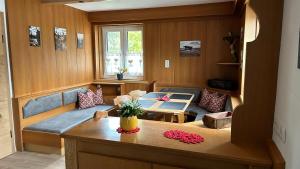 Posezení v ubytování Ferienwohnungen LODGE-B
