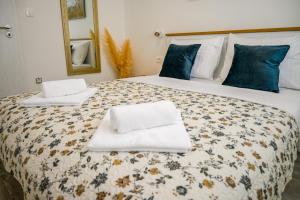 Katil atau katil-katil dalam bilik di Apartman Lubina