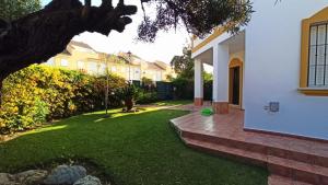 Vonkajšia záhrada v ubytovaní Villa Mar de Las Redes