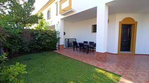 Vonkajšia záhrada v ubytovaní Villa Mar de Las Redes