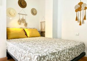 Voodi või voodid majutusasutuse 2 min dalla Spiaggia Loft Terrazza Casa Gialla toas