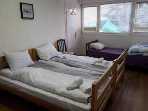 Postel nebo postele na pokoji v ubytování Hostel Bela